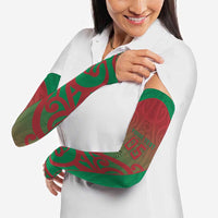 Custom Onehunga High School Arm Sleeves Maori Koru Pattern