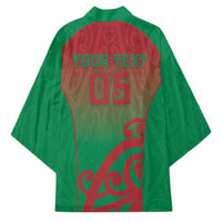 Custom Onehunga High School Kimono Maori Koru Pattern LT05 - Polynesian Pride