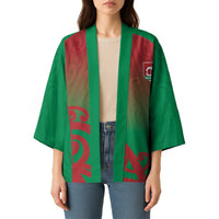 Custom Onehunga High School Kimono Maori Koru Pattern LT05 - Polynesian Pride