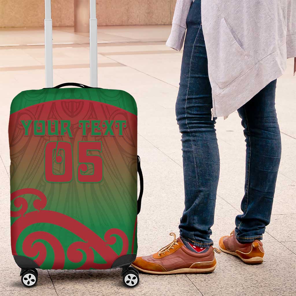 Custom Onehunga High School Luggage Cover Maori Koru Pattern