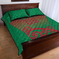 Custom Onehunga High School Quilt Bed Set Maori Koru Pattern LT05 - Polynesian Pride