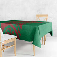 Custom Onehunga High School Tablecloth Maori Koru Pattern