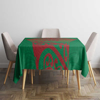 Custom Onehunga High School Tablecloth Maori Koru Pattern