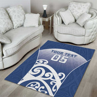 Custom New Zealand Aotea College Area Rug Maori Koru Pattern