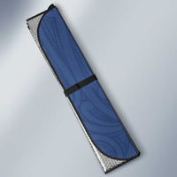 Custom New Zealand Aotea College Auto Sun Shade Maori Koru Pattern