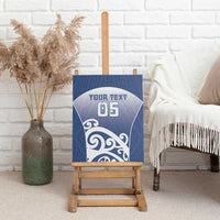 Custom New Zealand Aotea College Canvas Wall Art Maori Koru Pattern
