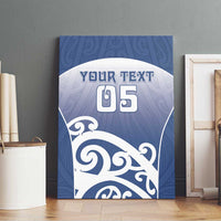 Custom New Zealand Aotea College Canvas Wall Art Maori Koru Pattern