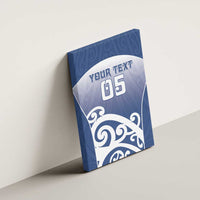 Custom New Zealand Aotea College Canvas Wall Art Maori Koru Pattern