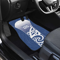 Custom New Zealand Aotea College Car Mats Maori Koru Pattern