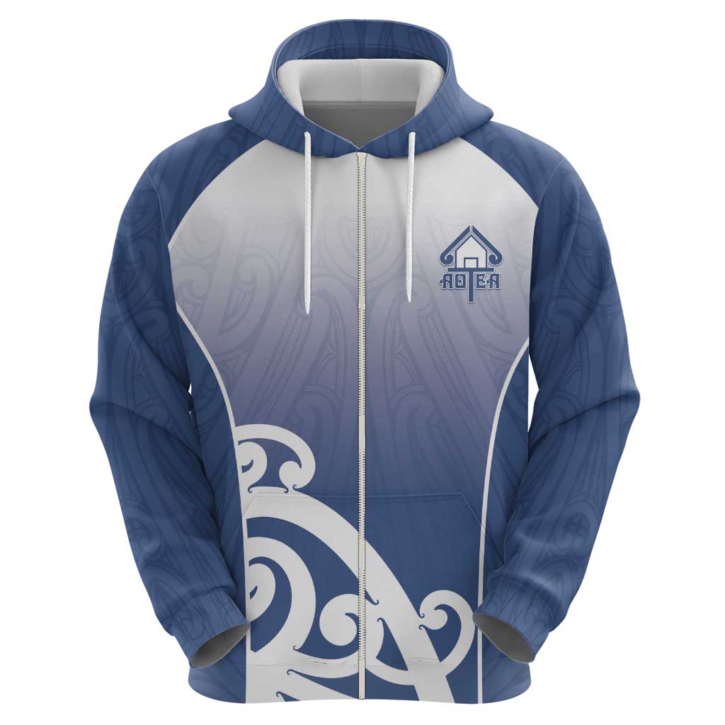 Custom New Zealand Aotea College Hoodie Maori Koru Pattern LT05 - Polynesian Pride
