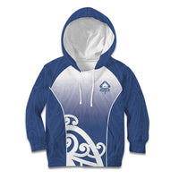 Custom New Zealand Aotea College Kid Hoodie Maori Koru Pattern