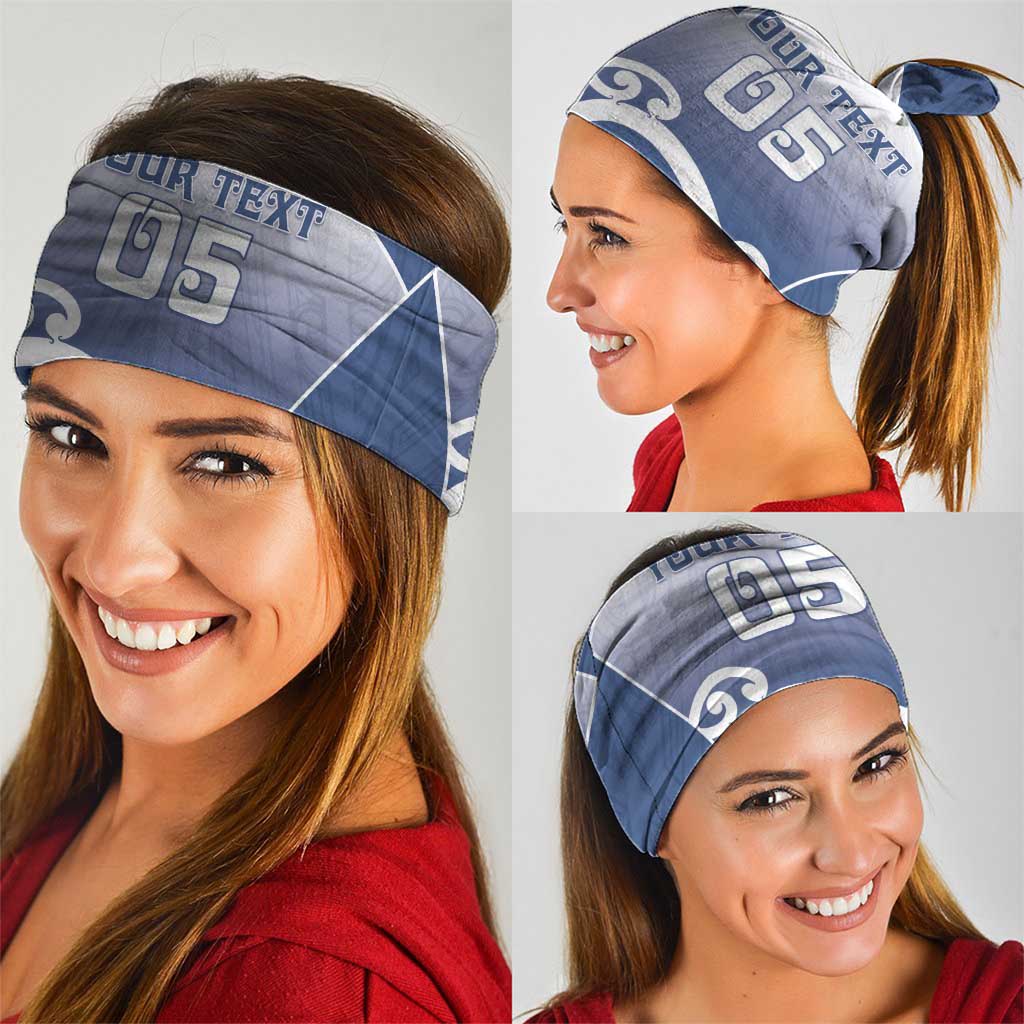 Custom New Zealand Aotea College Neck Gaiter Maori Koru Pattern