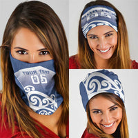 Custom New Zealand Aotea College Neck Gaiter Maori Koru Pattern