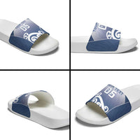 Custom New Zealand Aotea College Slide Sandals Maori Koru Pattern