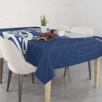 Custom New Zealand Aotea College Tablecloth Maori Koru Pattern LT05 - Polynesian Pride