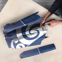 Custom New Zealand Aotea College Umbrella Maori Koru Pattern