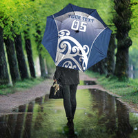 Custom New Zealand Aotea College Umbrella Maori Koru Pattern