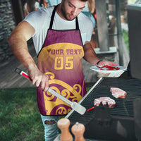 Custom Waiuku College Apron Maori Koru Pattern