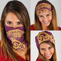 Custom Waiuku College Neck Gaiter Maori Koru Pattern