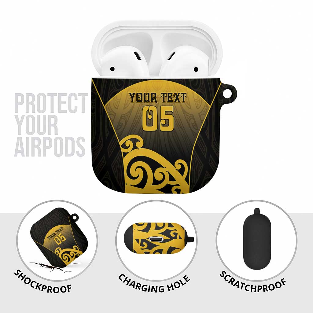 Custom Motueka High School AirPods Case Maori Koru Pattern LT05 - Polynesian Pride