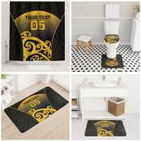 Custom Motueka High School Bathroom Set Maori Koru Pattern