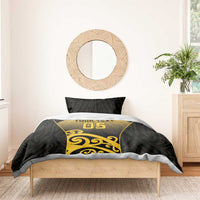 Custom Motueka High School Bedding Set Maori Koru Pattern
