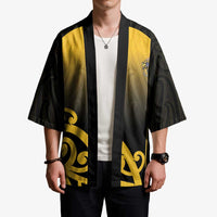 Custom Motueka High School Kimono Maori Koru Pattern