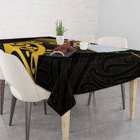 Custom Motueka High School Tablecloth Maori Koru Pattern