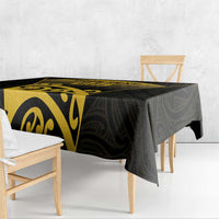 Custom Motueka High School Tablecloth Maori Koru Pattern
