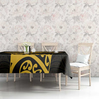 Custom Motueka High School Tablecloth Maori Koru Pattern
