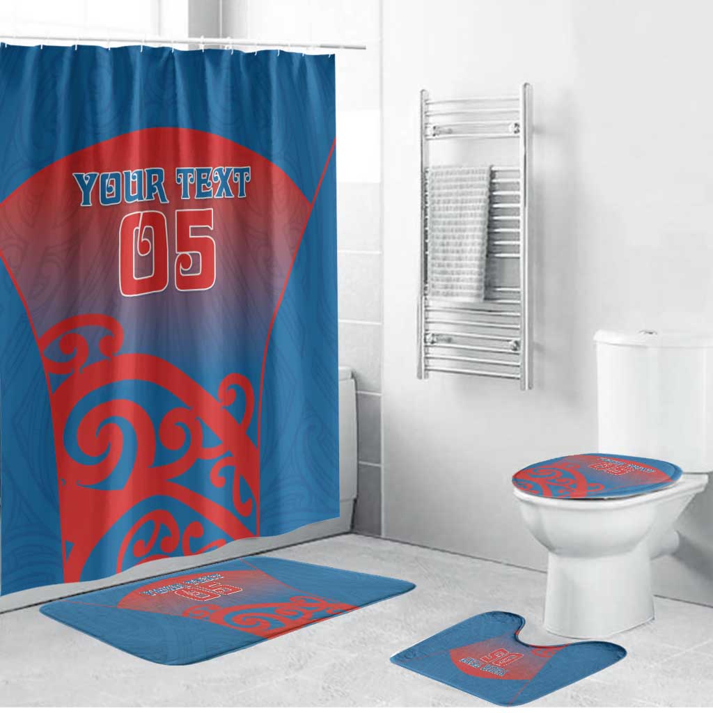 Custom St Joseph's Maori Girls' College Bathroom Set Maori Koru Pattern