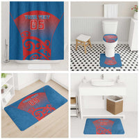 Custom St Joseph's Maori Girls' College Bathroom Set Maori Koru Pattern