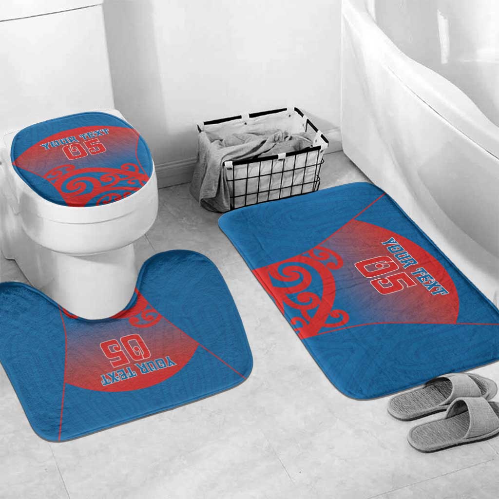 Custom St Joseph's Maori Girls' College Bathroom Set Maori Koru Pattern