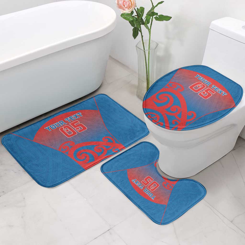 Custom St Joseph's Maori Girls' College Bathroom Set Maori Koru Pattern