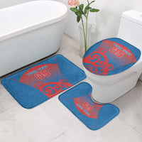 Custom St Joseph's Maori Girls' College Bathroom Set Maori Koru Pattern