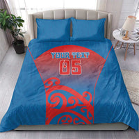 Custom St Joseph's Maori Girls' College Bedding Set Maori Koru Pattern