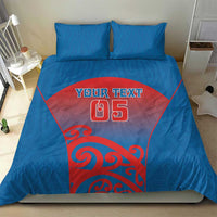Custom St Joseph's Maori Girls' College Bedding Set Maori Koru Pattern