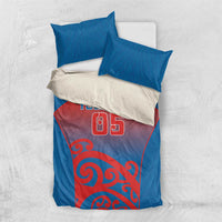 Custom St Joseph's Maori Girls' College Bedding Set Maori Koru Pattern