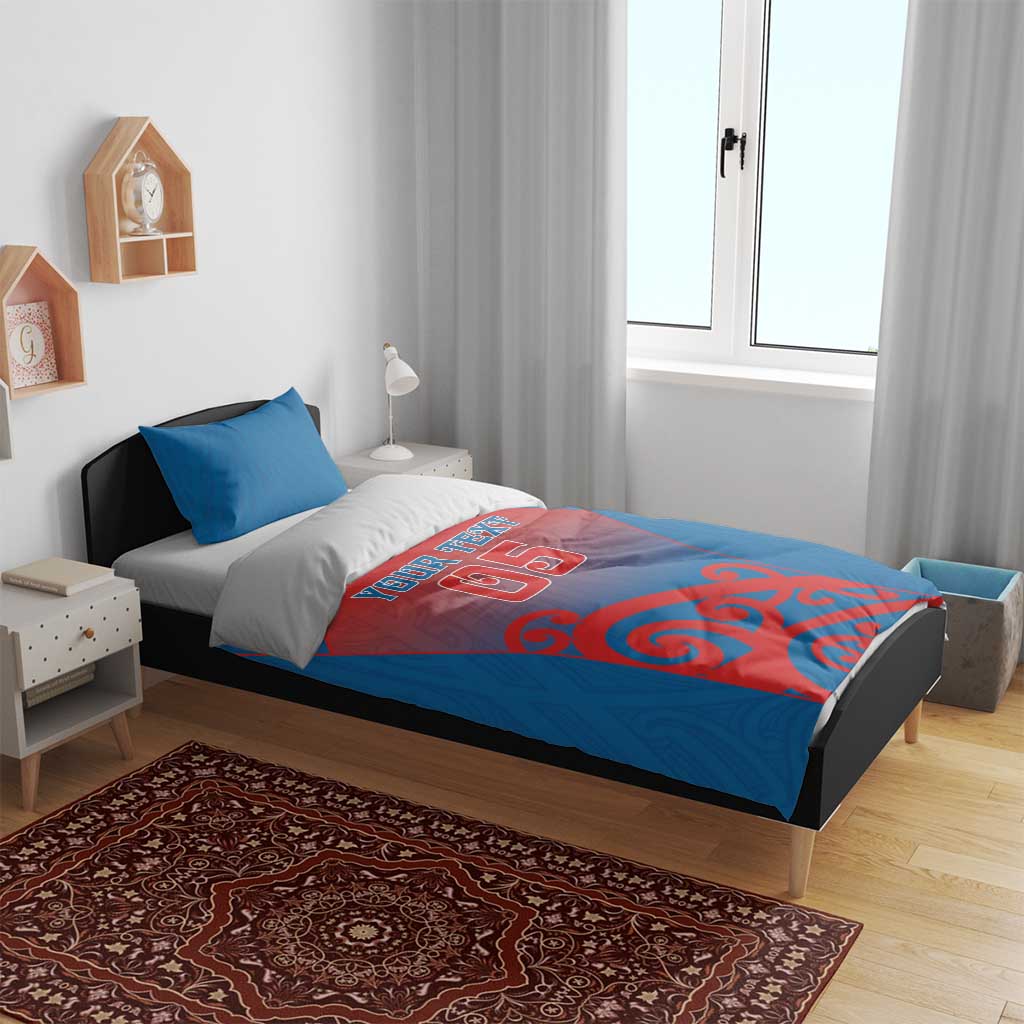 Custom St Joseph's Maori Girls' College Bedding Set Maori Koru Pattern