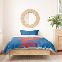 Custom St Joseph's Maori Girls' College Bedding Set Maori Koru Pattern