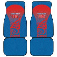 Custom St Joseph's Maori Girls' College Car Mats Maori Koru Pattern