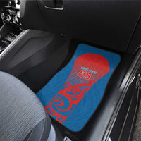 Custom St Joseph's Maori Girls' College Car Mats Maori Koru Pattern