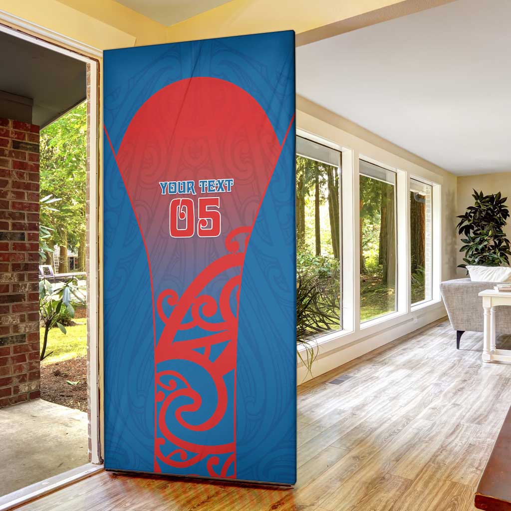 Custom St Joseph's Maori Girls' College Door Cover Maori Koru Pattern