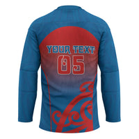 Custom St Joseph's Maori Girls' College Hockey Jersey Maori Koru Pattern