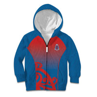 Custom St Joseph's Maori Girls' College Kid Hoodie Maori Koru Pattern