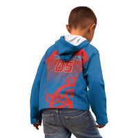 Custom St Joseph's Maori Girls' College Kid Hoodie Maori Koru Pattern