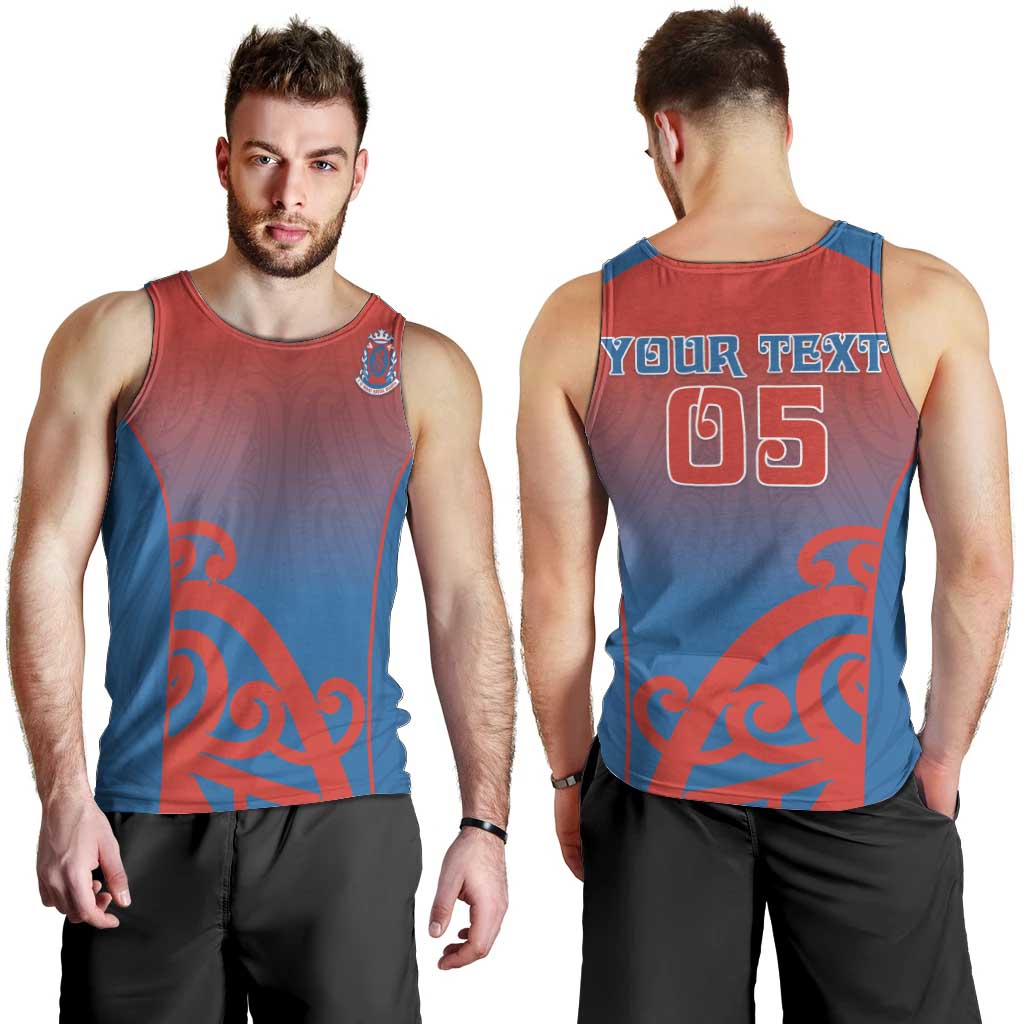 Custom St Joseph's Maori Girls' College Men Tank Top Maori Koru Pattern LT05 - Polynesian Pride