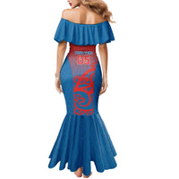 Custom St Joseph's Maori Girls' College Mermaid Dress Maori Koru Pattern LT05 - Polynesian Pride