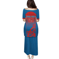 Custom St Joseph's Maori Girls' College Puletasi Maori Koru Pattern