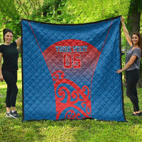 Custom St Joseph's Maori Girls' College Quilt Maori Koru Pattern LT05 - Polynesian Pride